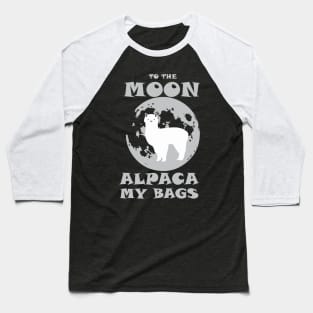 Alpaca Moon World Baseball T-Shirt